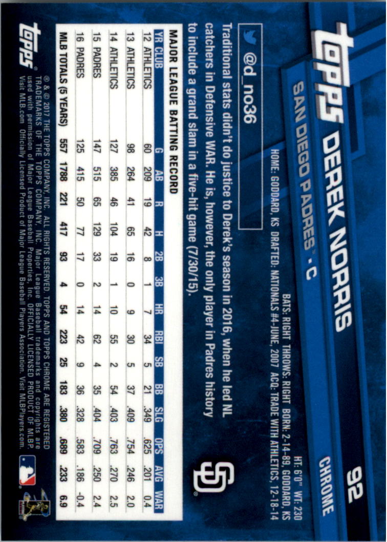 Béisbol Topps 2017 cromo edición zafiro 1-100 tú eliges - Imagen 183 de 199