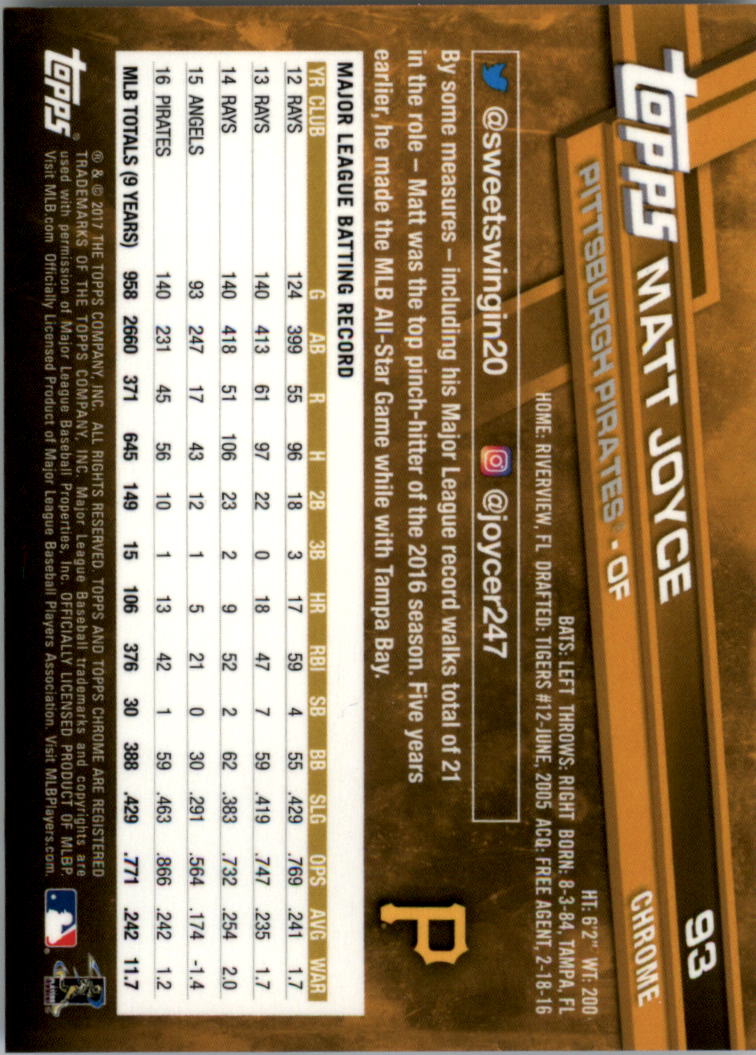 Béisbol Topps 2017 cromo edición zafiro 1-100 tú eliges - Imagen 185 de 199