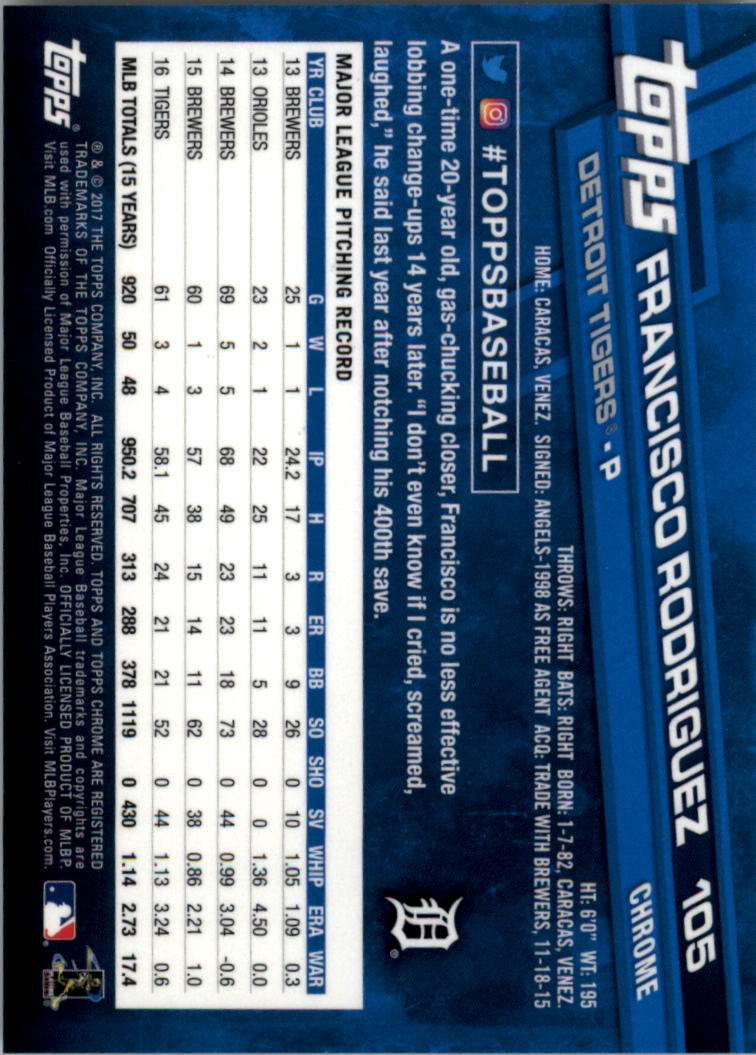 Béisbol Topps 2017 cromo edición zafiro 101-200 tú eliges - Imagen 11 de 201