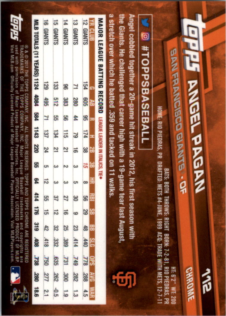 Béisbol Topps 2017 cromo edición zafiro 101-200 tú eliges - Imagen 25 de 201