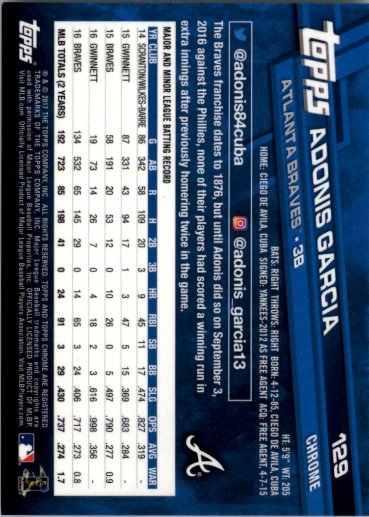 Béisbol Topps 2017 cromo edición zafiro 101-200 tú eliges - Imagen 59 de 201