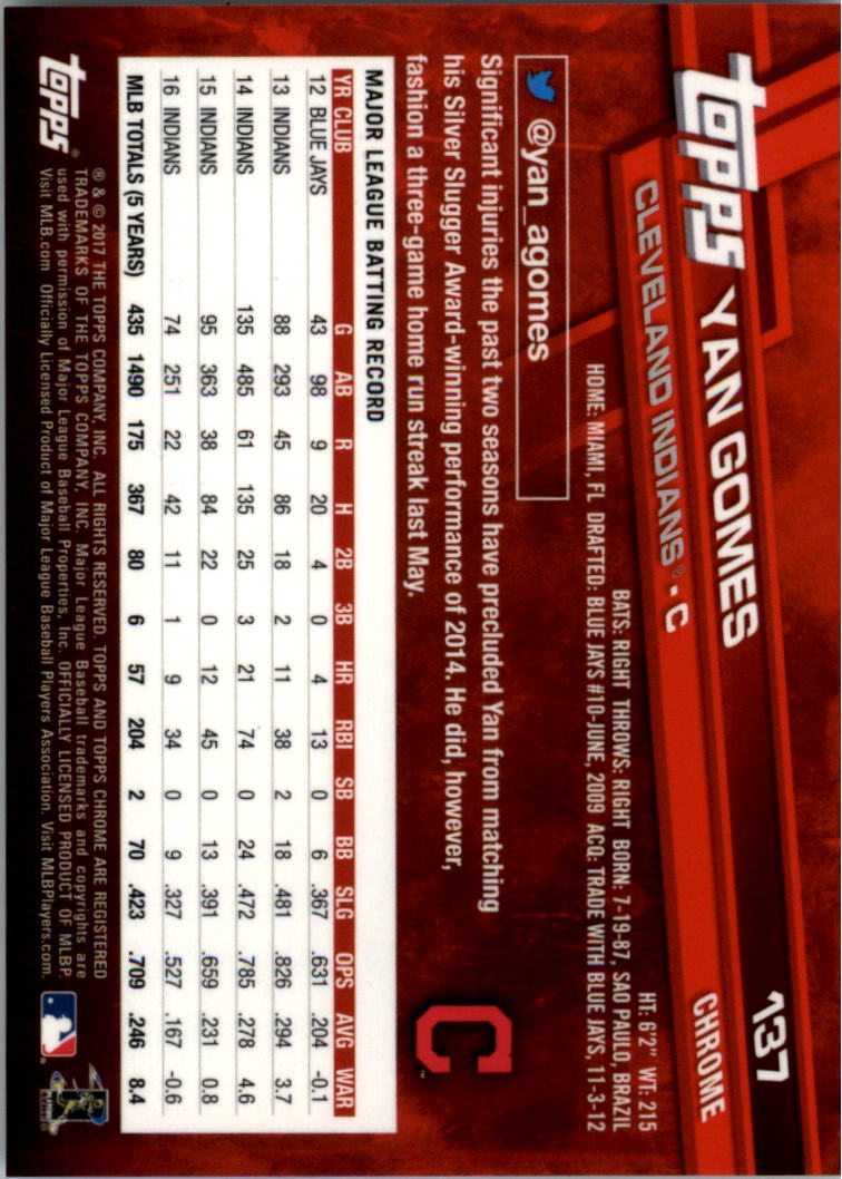 Béisbol Topps 2017 cromo edición zafiro 101-200 tú eliges - Imagen 75 de 201