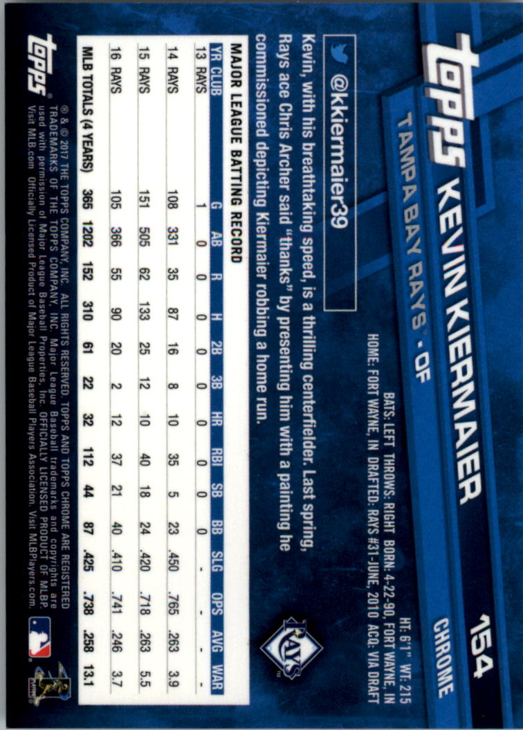 Béisbol Topps 2017 cromo edición zafiro 101-200 tú eliges - Imagen 109 de 201