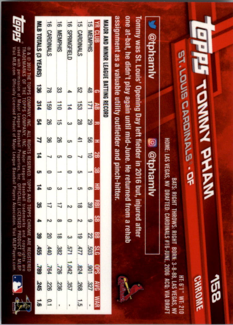Béisbol Topps 2017 cromo edición zafiro 101-200 tú eliges - Imagen 117 de 201