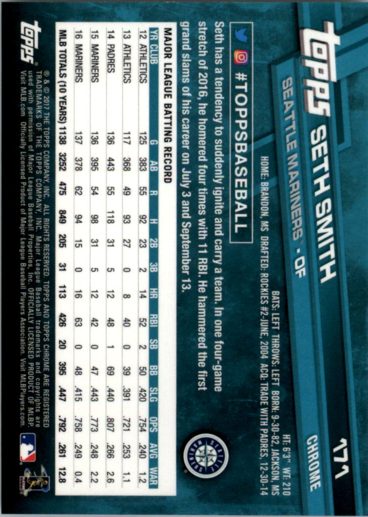 Béisbol Topps 2017 cromo edición zafiro 101-200 tú eliges - Imagen 143 de 201