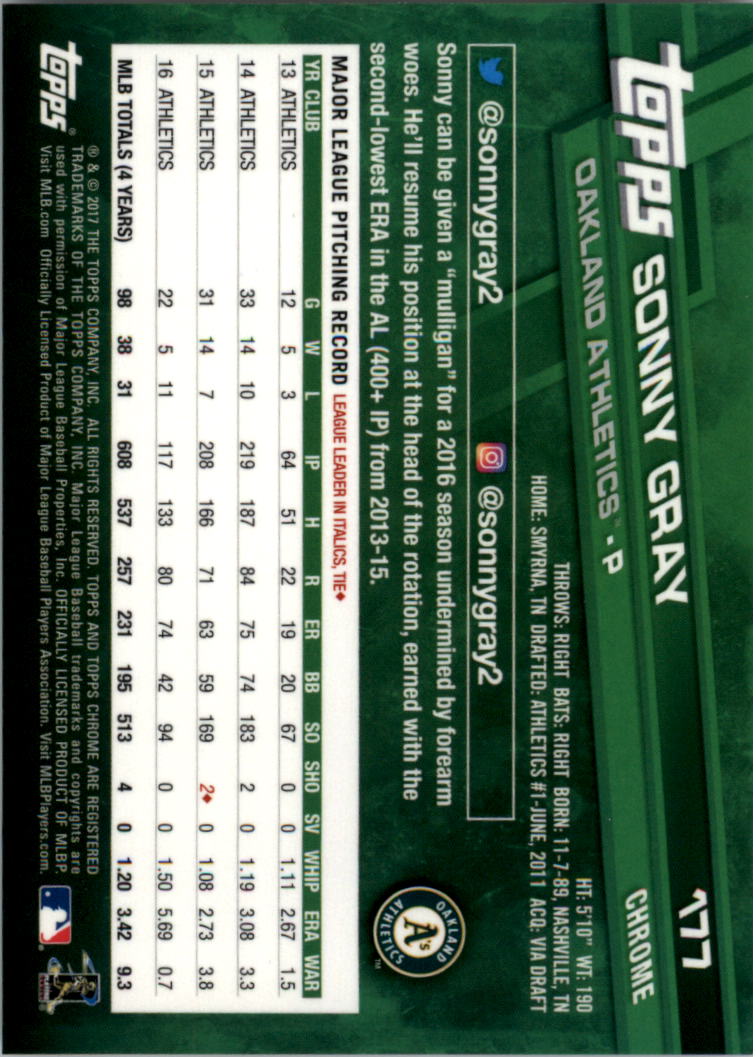 Béisbol Topps 2017 cromo edición zafiro 101-200 tú eliges - Imagen 155 de 201