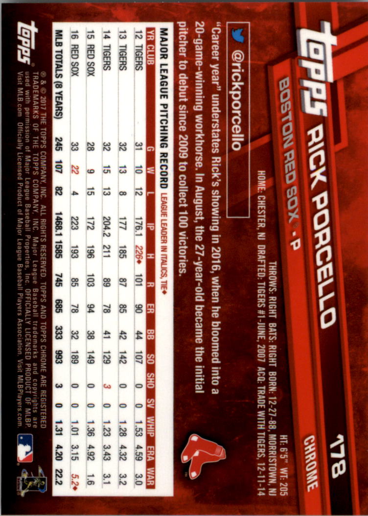 Béisbol Topps 2017 cromo edición zafiro 101-200 tú eliges - Imagen 157 de 201