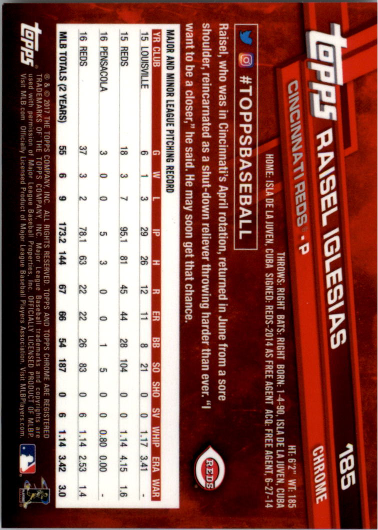 Béisbol Topps 2017 cromo edición zafiro 101-200 tú eliges - Imagen 171 de 201