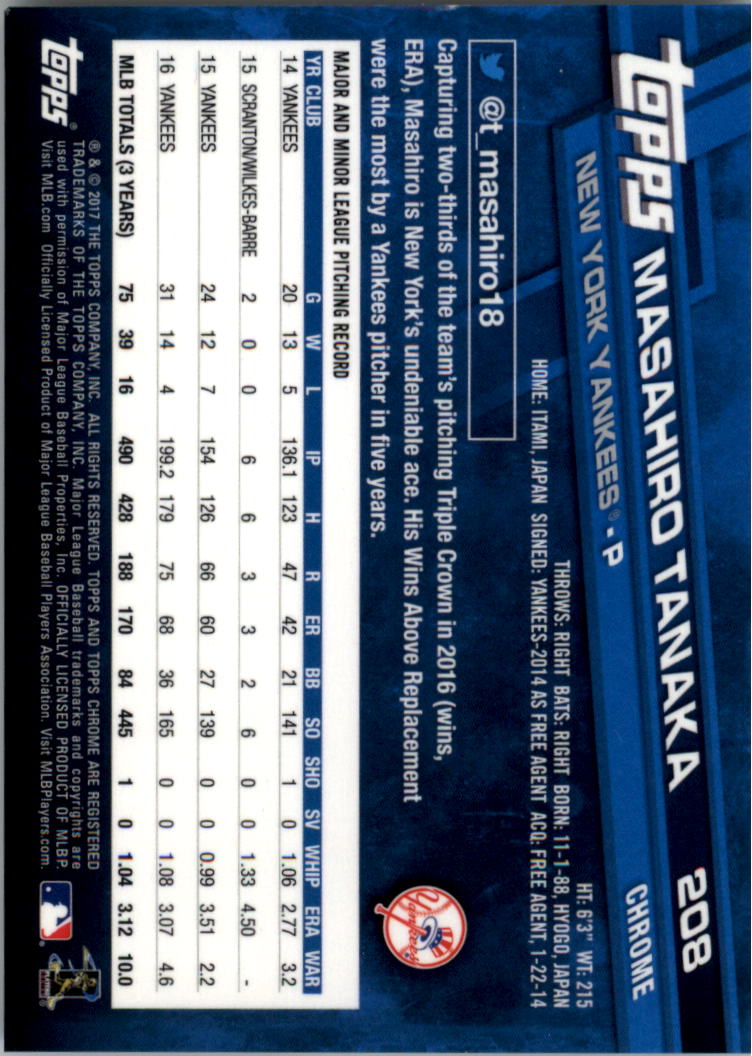 Béisbol Topps 2017 cromo edición zafiro 201-300 tú eliges - Imagen 17 de 197