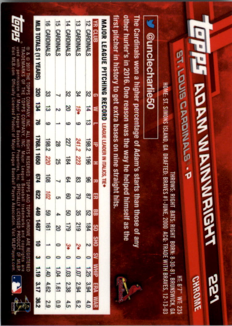 Béisbol Topps 2017 cromo edición zafiro 201-300 tú eliges - Imagen 43 de 197