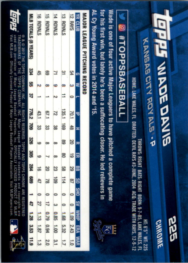 Béisbol Topps 2017 cromo edición zafiro 201-300 tú eliges - Imagen 51 de 197