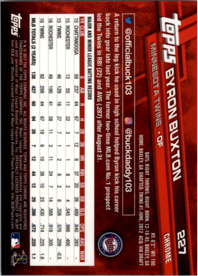 Béisbol Topps 2017 cromo edición zafiro 201-300 tú eliges - Imagen 55 de 197