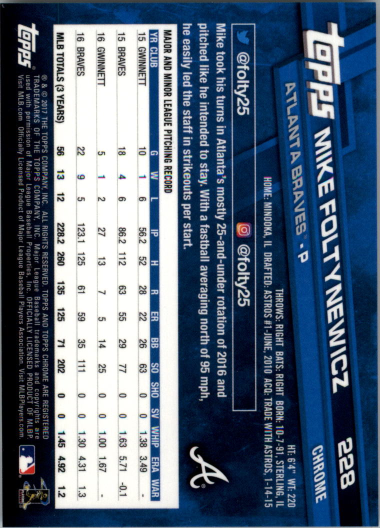 Béisbol Topps 2017 cromo edición zafiro 201-300 tú eliges - Imagen 57 de 197