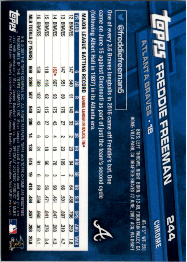 Béisbol Topps 2017 cromo edición zafiro 201-300 tú eliges - Imagen 89 de 197