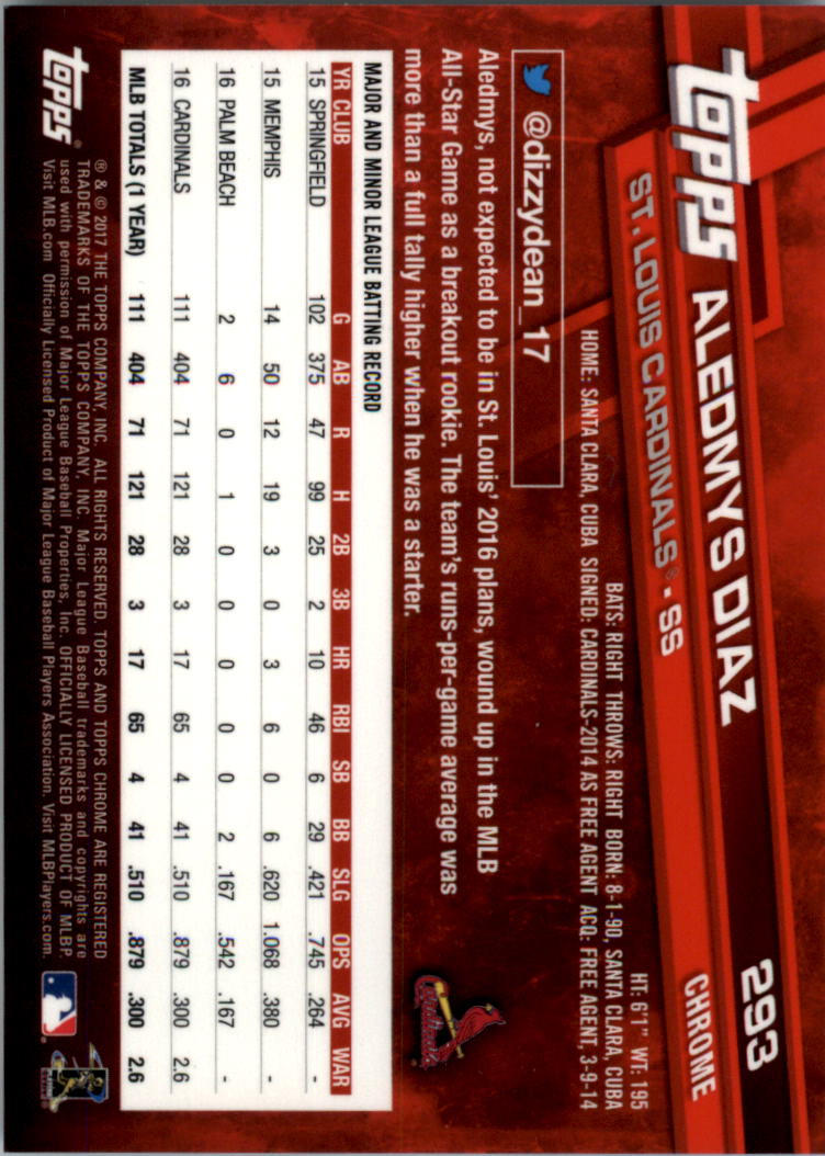 Béisbol Topps 2017 cromo edición zafiro 201-300 tú eliges - Imagen 183 de 197