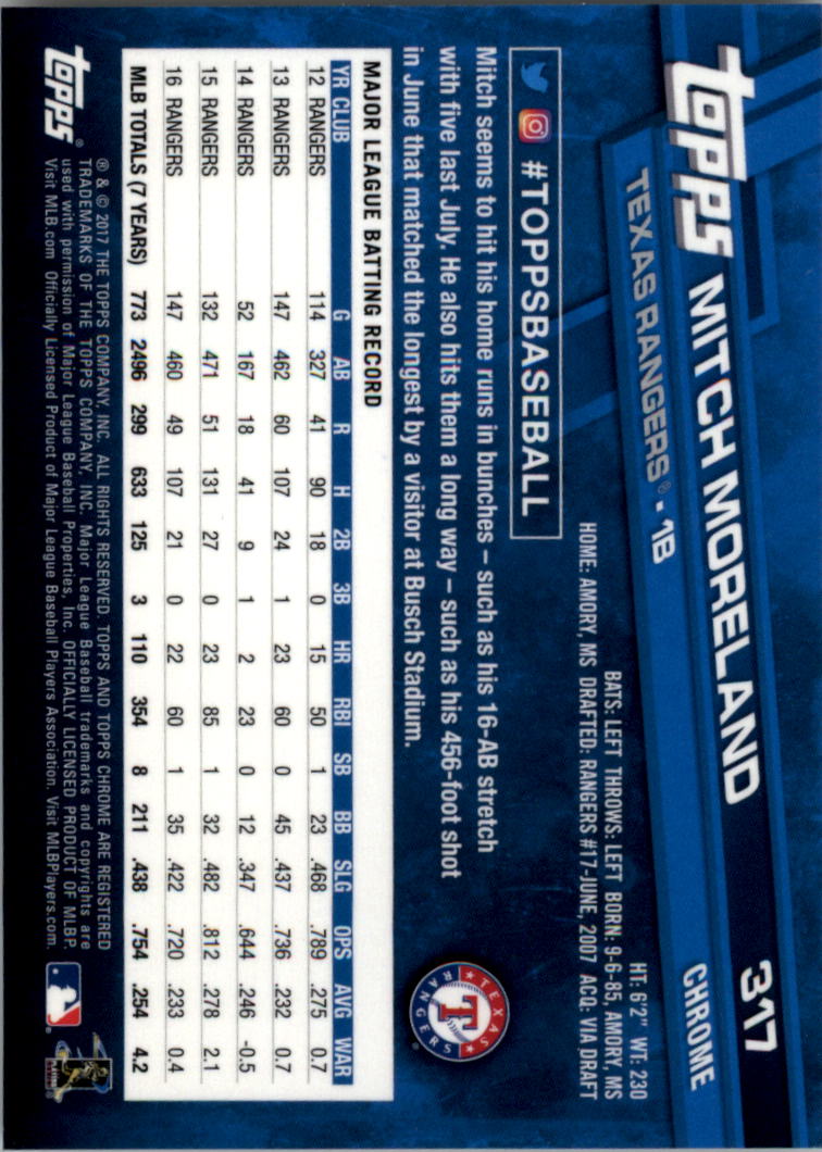 Béisbol 301-400 2017 cromo edición zafiro 301-400 tú eliges - Imagen 35 de 197