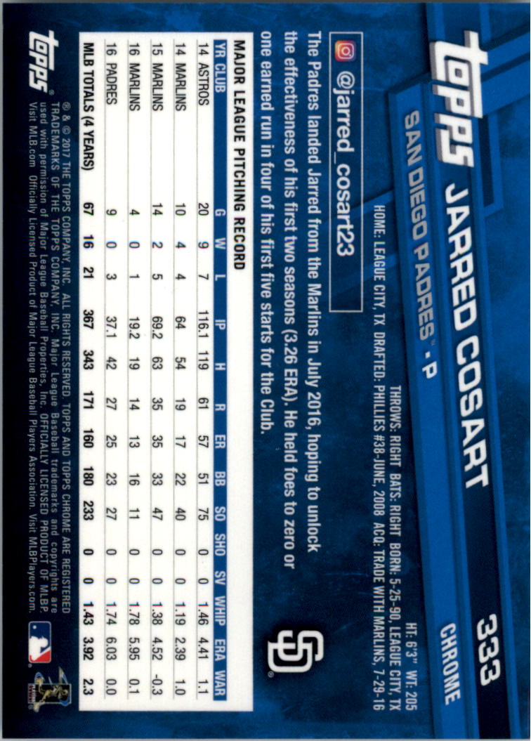 Béisbol 301-400 2017 cromo edición zafiro 301-400 tú eliges - Imagen 65 de 197