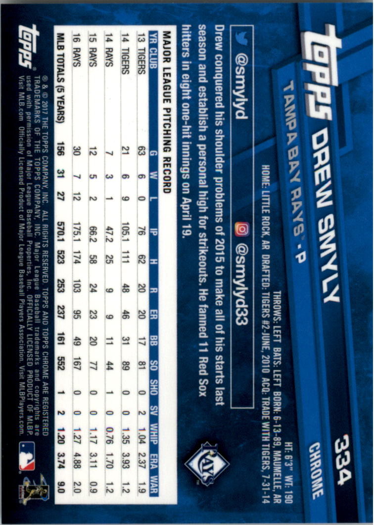 Béisbol 301-400 2017 cromo edición zafiro 301-400 tú eliges - Imagen 67 de 197
