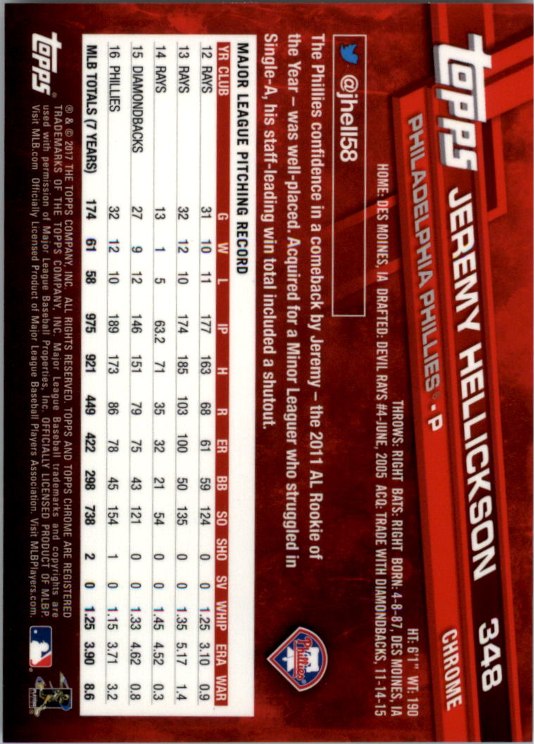 Béisbol 301-400 2017 cromo edición zafiro 301-400 tú eliges - Imagen 95 de 197