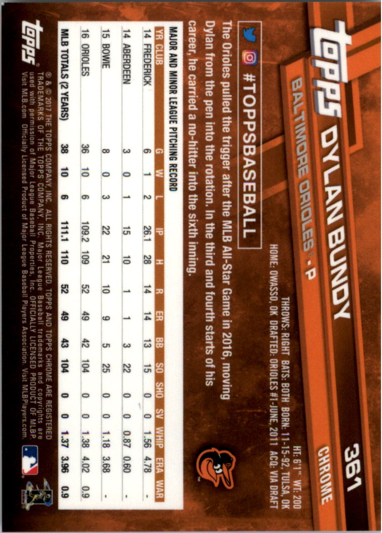 Béisbol 301-400 2017 cromo edición zafiro 301-400 tú eliges - Imagen 119 de 197