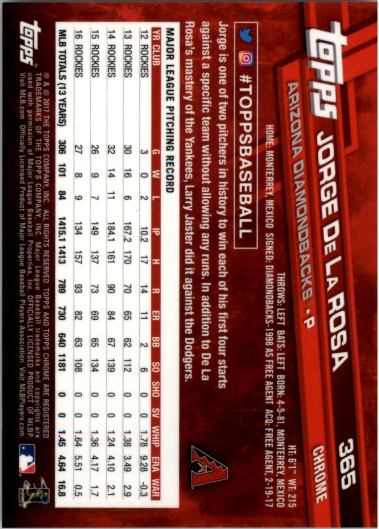 Béisbol 301-400 2017 cromo edición zafiro 301-400 tú eliges - Imagen 127 de 197
