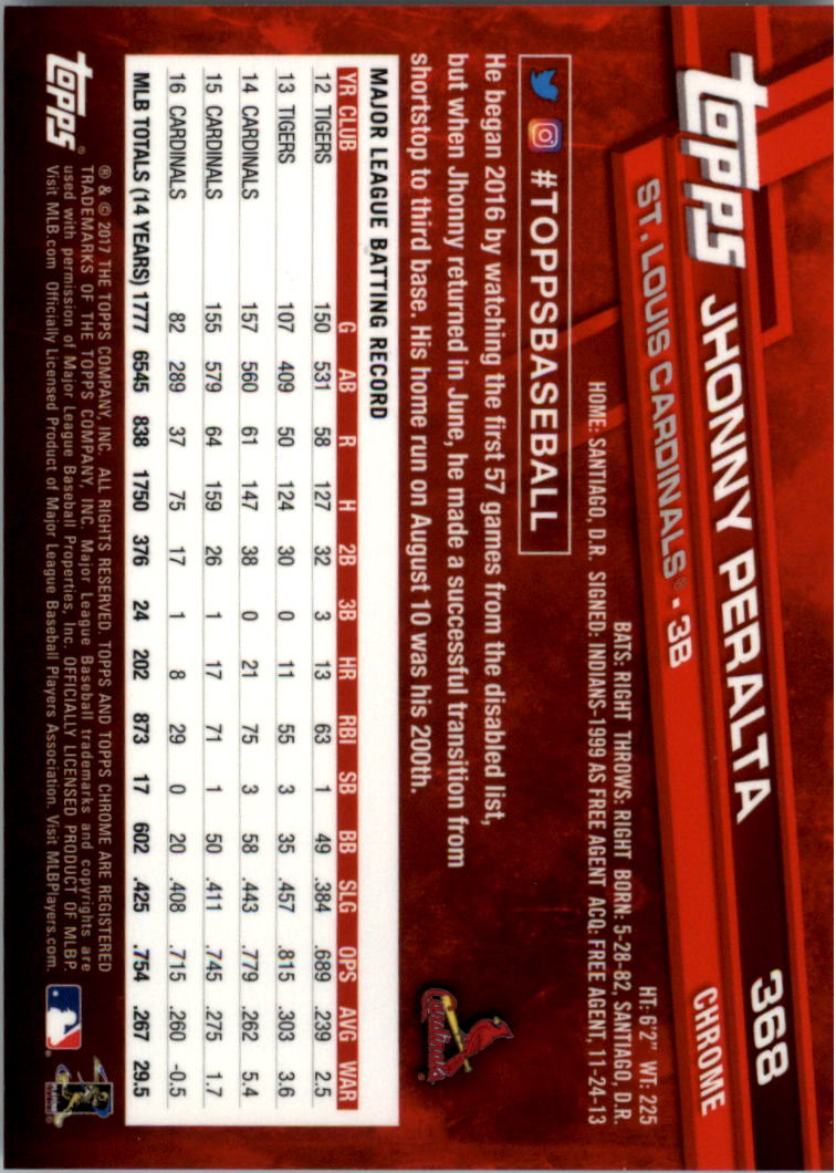 Béisbol 301-400 2017 cromo edición zafiro 301-400 tú eliges - Imagen 133 de 197