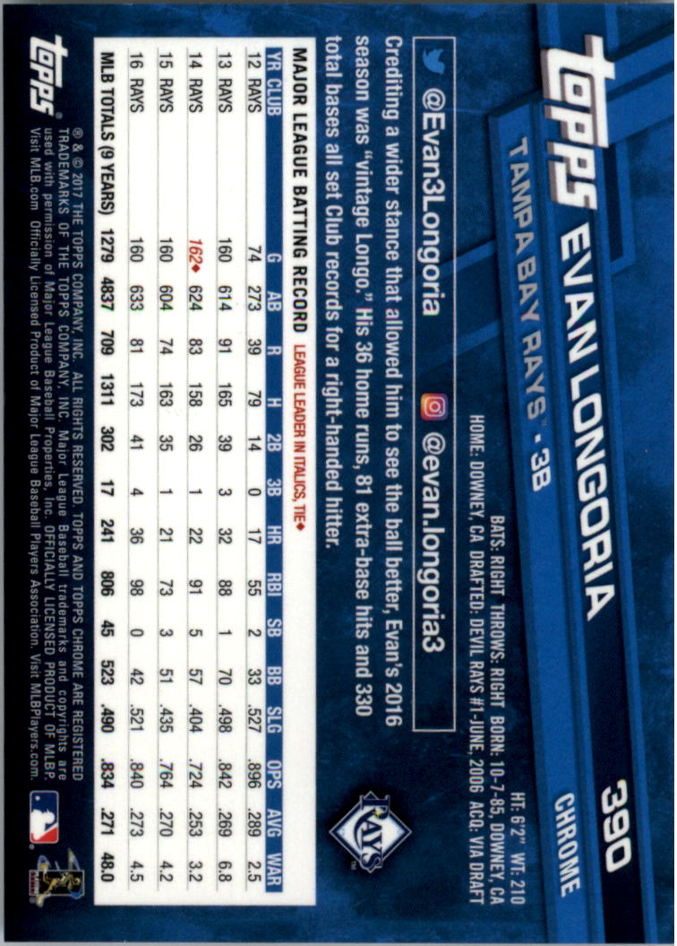 Béisbol 301-400 2017 cromo edición zafiro 301-400 tú eliges - Imagen 177 de 197