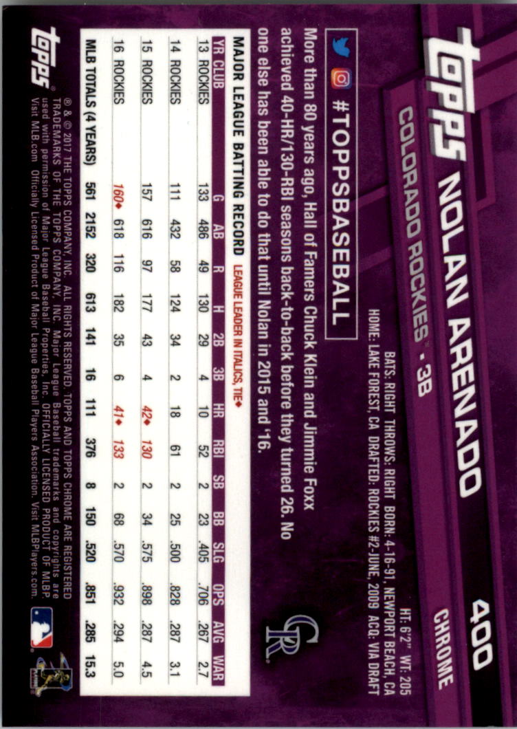 Béisbol 301-400 2017 cromo edición zafiro 301-400 tú eliges - Imagen 197 de 197