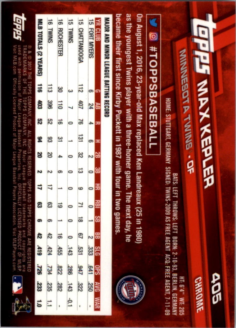 Béisbol Topps 2017 cromo edición zafiro 401-500 tú eliges - Imagen 11 de 201