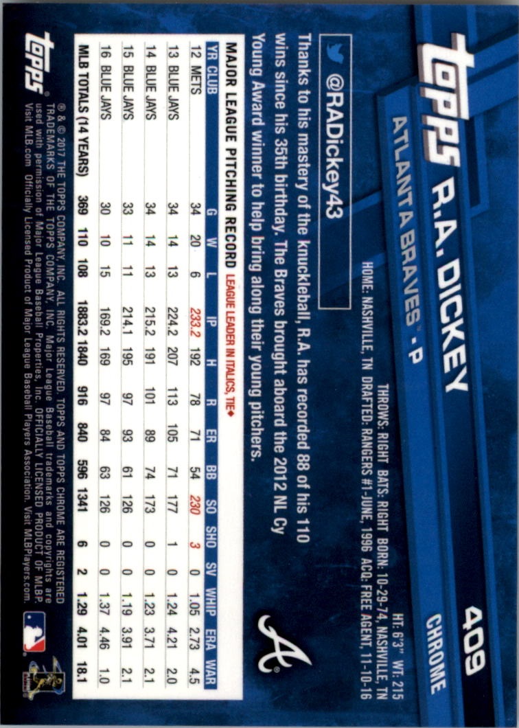 Béisbol Topps 2017 cromo edición zafiro 401-500 tú eliges - Imagen 19 de 201