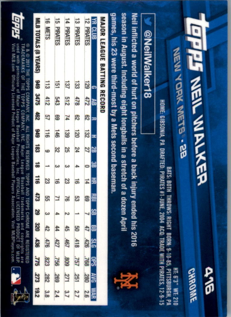 Béisbol Topps 2017 cromo edición zafiro 401-500 tú eliges - Imagen 33 de 201