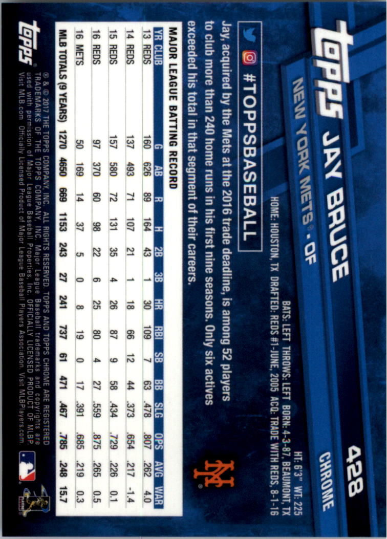 Béisbol Topps 2017 cromo edición zafiro 401-500 tú eliges - Imagen 57 de 201