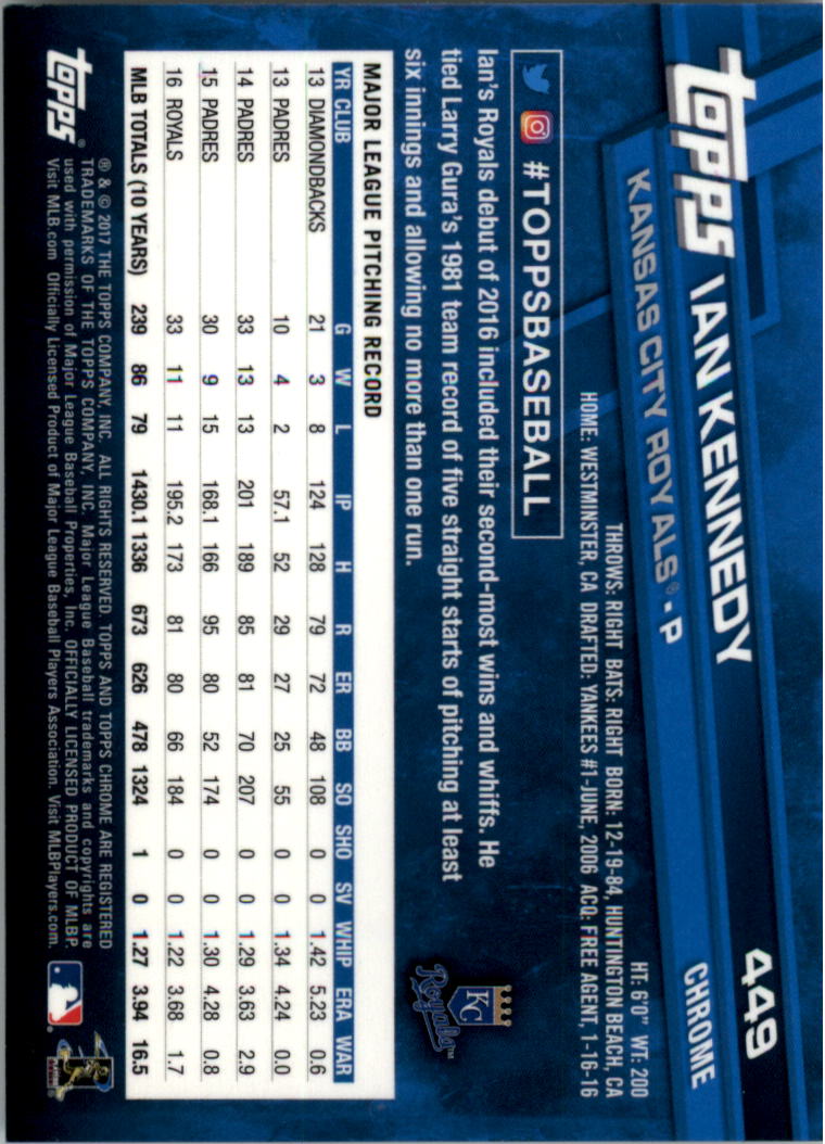 Béisbol Topps 2017 cromo edición zafiro 401-500 tú eliges - Imagen 99 de 201