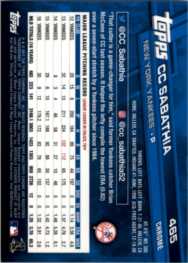Béisbol Topps 2017 cromo edición zafiro 401-500 tú eliges - Imagen 131 de 201