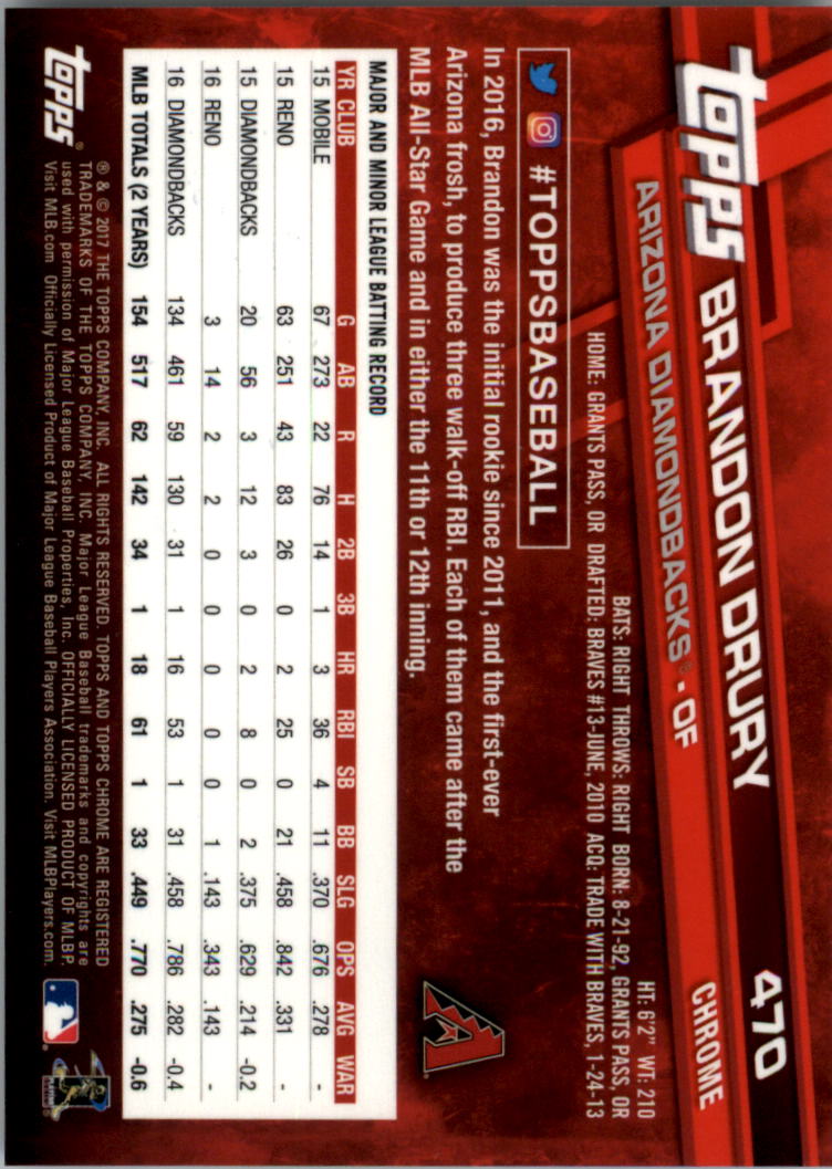 Béisbol Topps 2017 cromo edición zafiro 401-500 tú eliges - Imagen 141 de 201