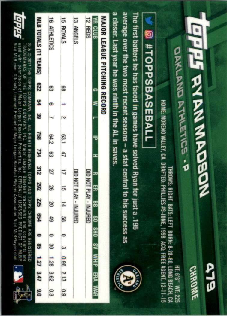 Béisbol Topps 2017 cromo edición zafiro 401-500 tú eliges - Imagen 159 de 201