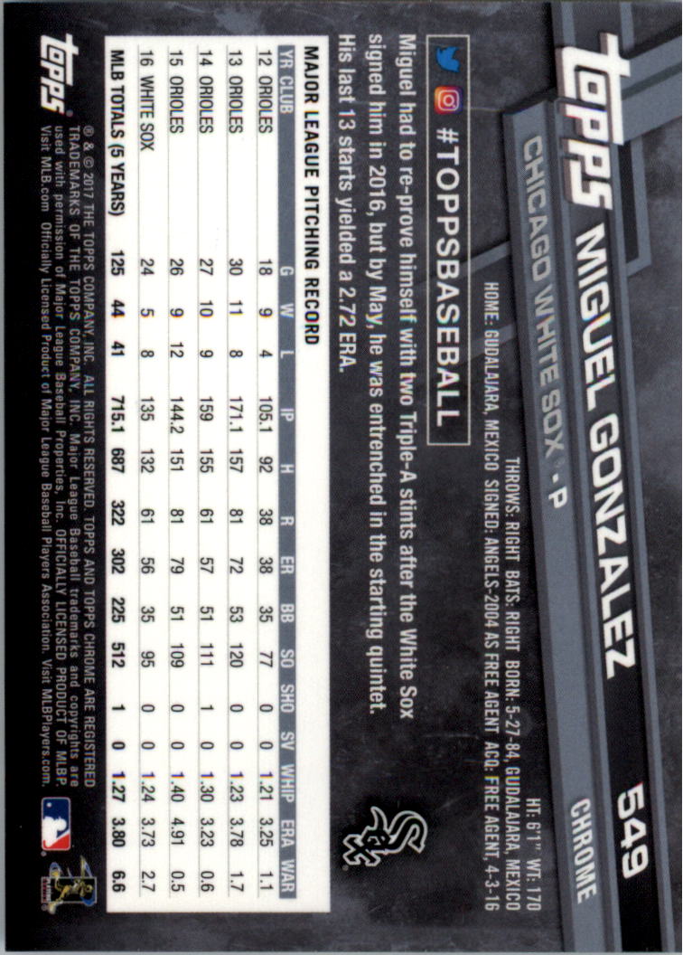 Béisbol 501-600 2017 cromo edición zafiro 501-600 tú eliges - Imagen 99 de 201