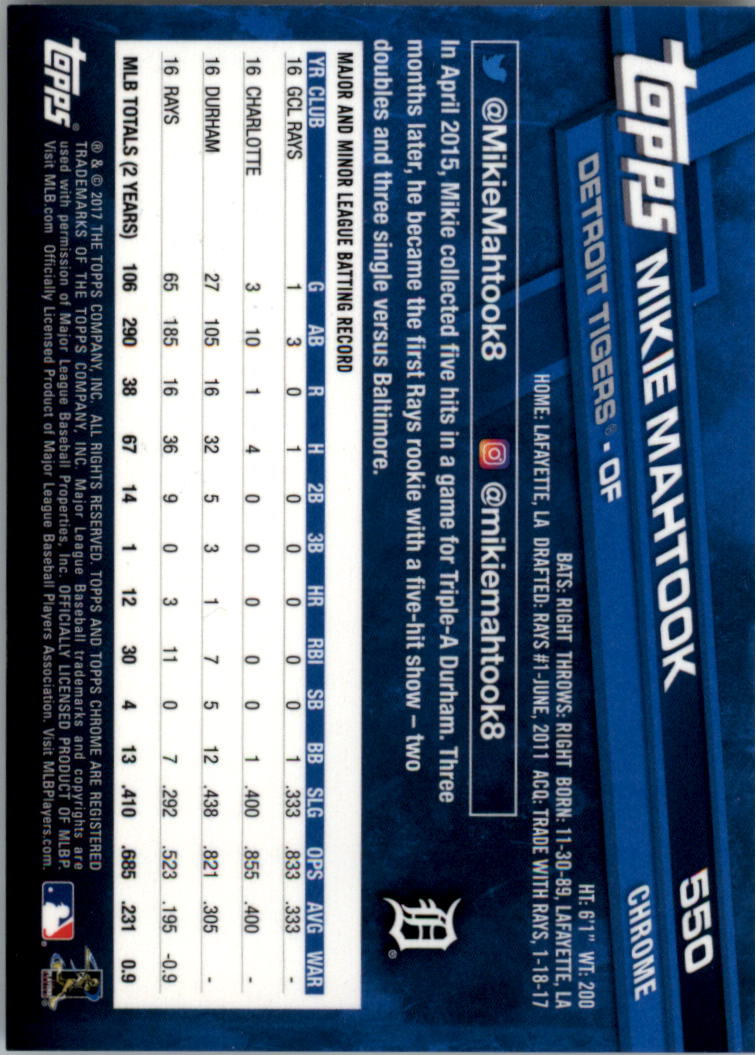 Béisbol 501-600 2017 cromo edición zafiro 501-600 tú eliges - Imagen 101 de 201