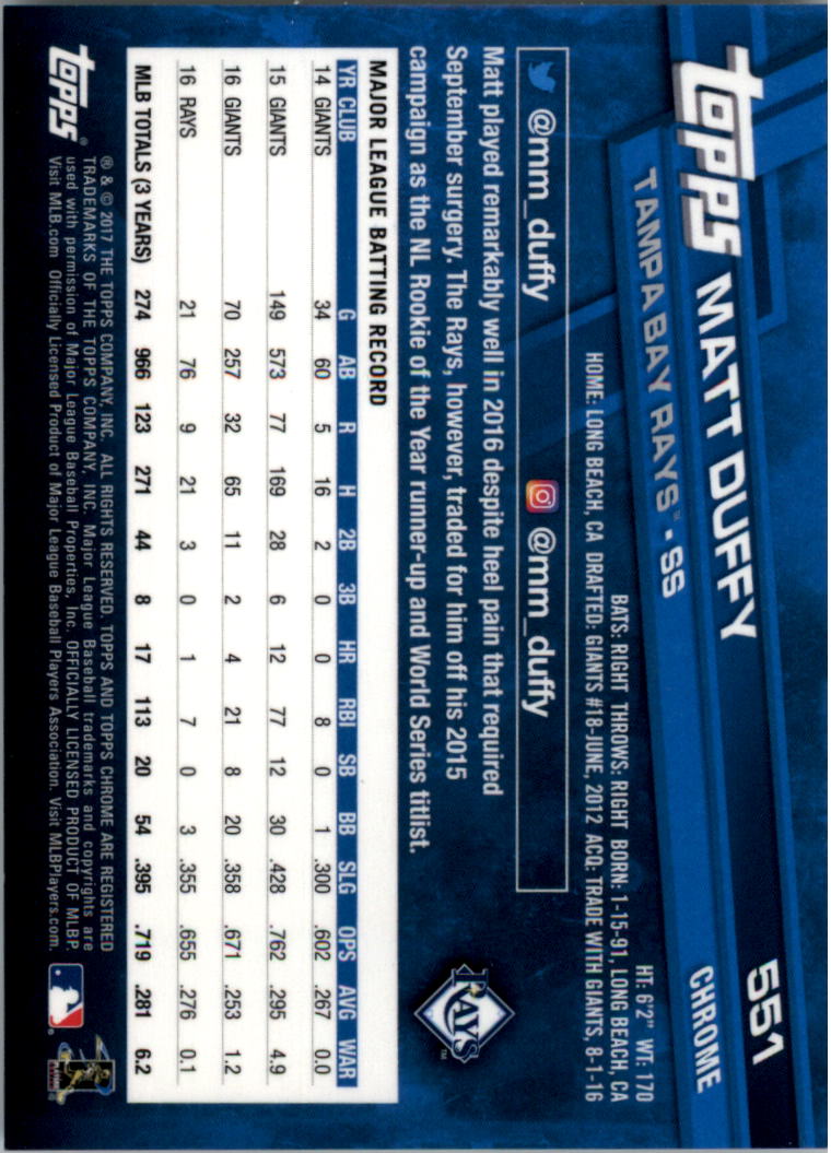 Béisbol 501-600 2017 cromo edición zafiro 501-600 tú eliges - Imagen 103 de 201