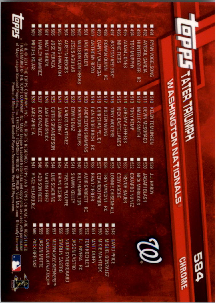 Béisbol 501-600 2017 cromo edición zafiro 501-600 tú eliges - Imagen 169 de 201