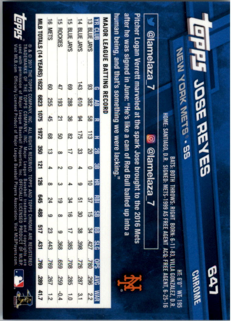 Topps Chrome Sapphire Edition 601-700 2017 tú eliges - Imagen 95 de 199