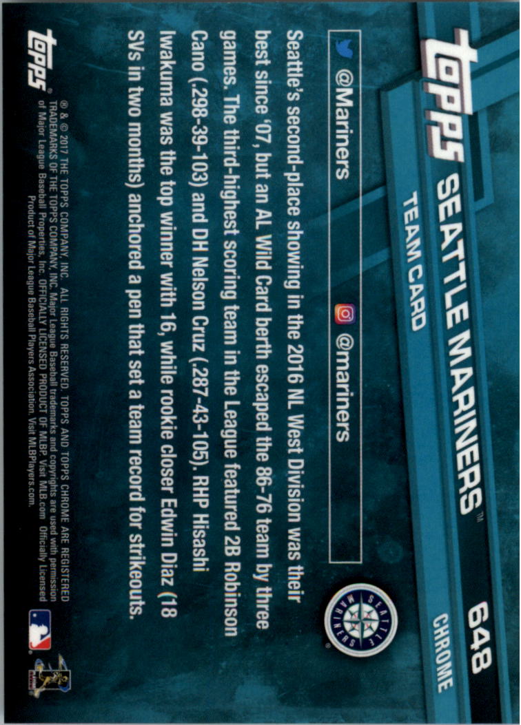 Topps Chrome Sapphire Edition 601-700 2017 tú eliges - Imagen 97 de 199