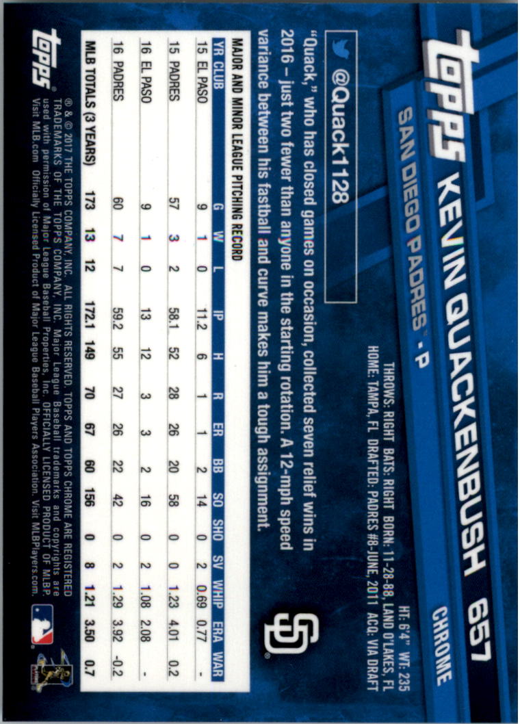 Topps Chrome Sapphire Edition 601-700 2017 tú eliges - Imagen 115 de 199