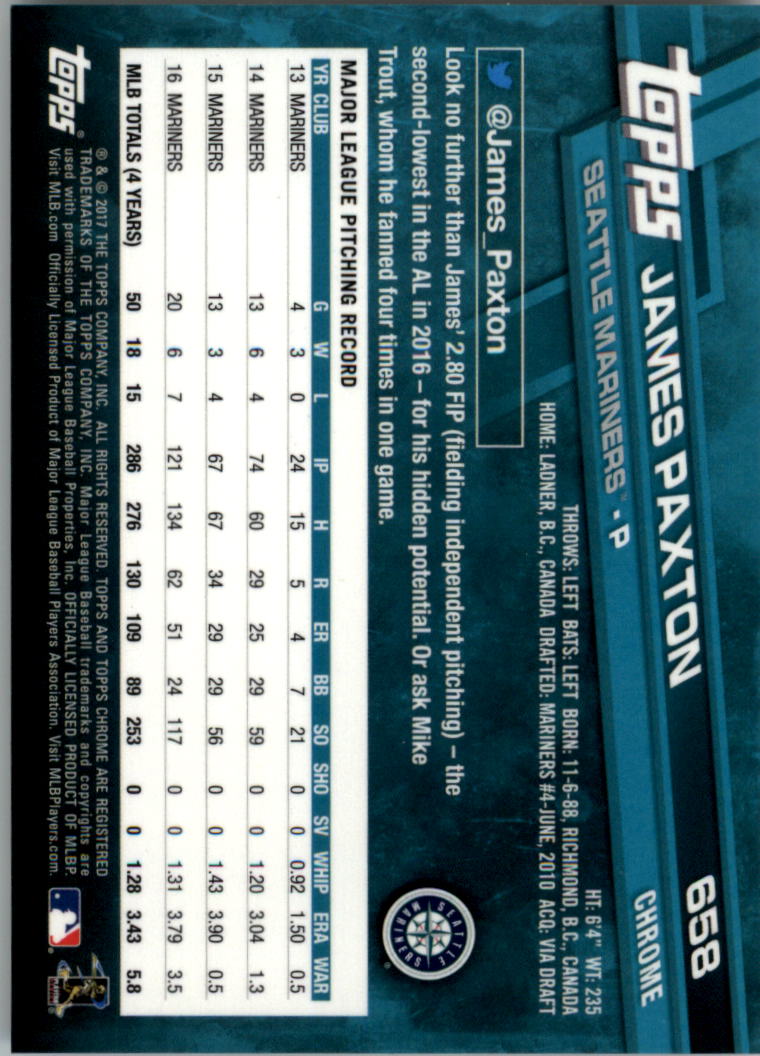 Topps Chrome Sapphire Edition 601-700 2017 tú eliges - Imagen 117 de 199