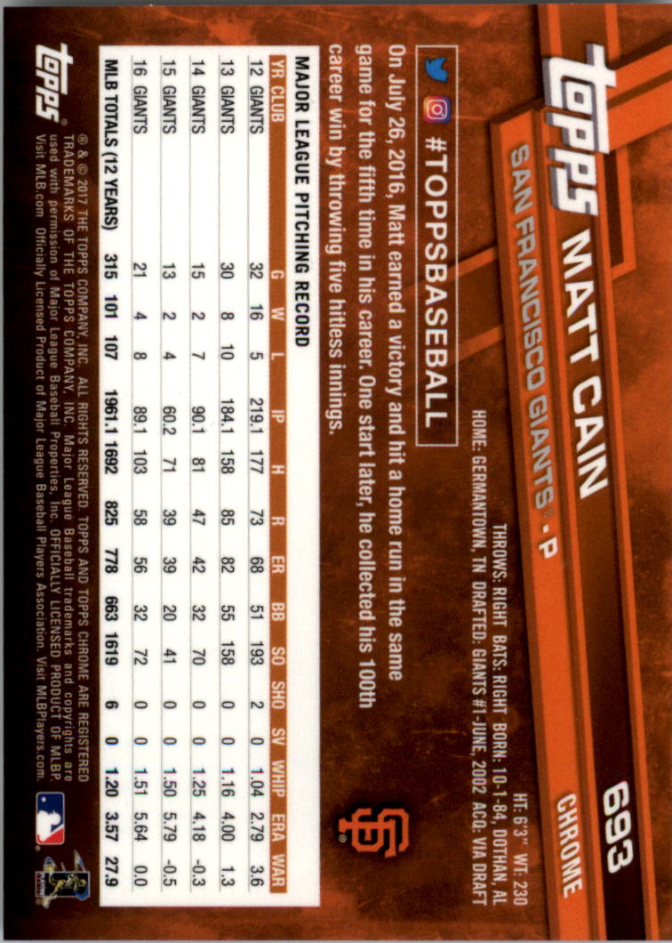 Topps Chrome Sapphire Edition 601-700 2017 tú eliges - Imagen 185 de 199
