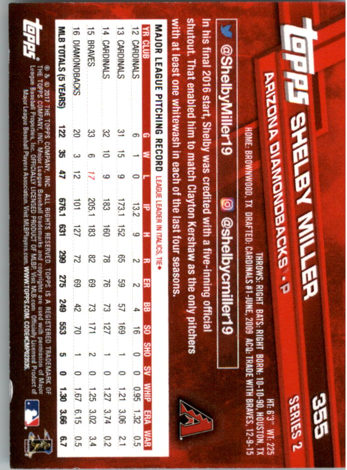Mini béisbol Topps On Demand 301-400 2017 tú eliges - Imagen 67 de 120