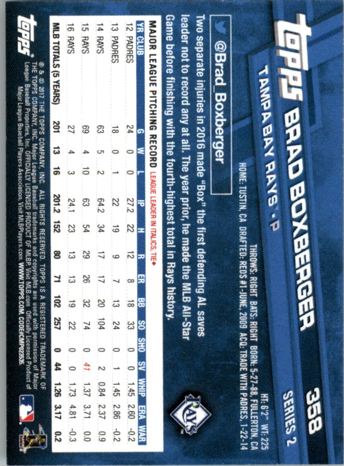 Mini béisbol Topps On Demand 301-400 2017 tú eliges - Imagen 73 de 120
