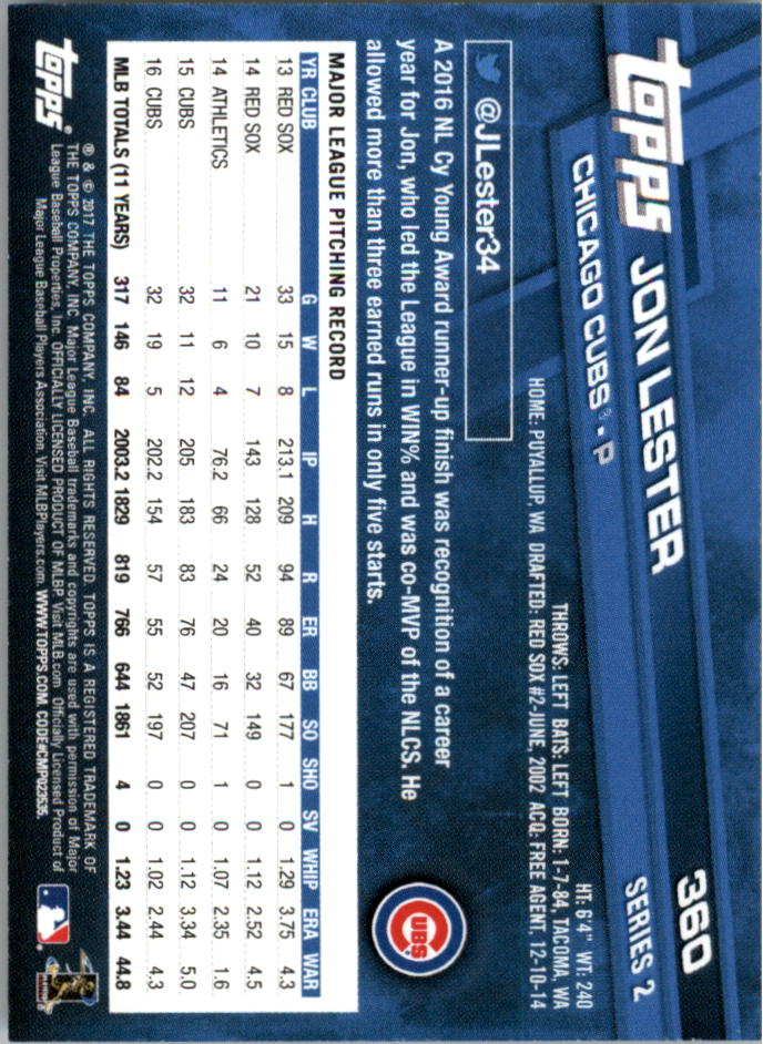 Mini béisbol Topps On Demand 301-400 2017 tú eliges - Imagen 77 de 120