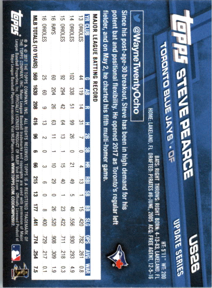 2017 Topps On Demand Mini Update Baseball US1-US100 YOU PICK - Picture 37 of 123