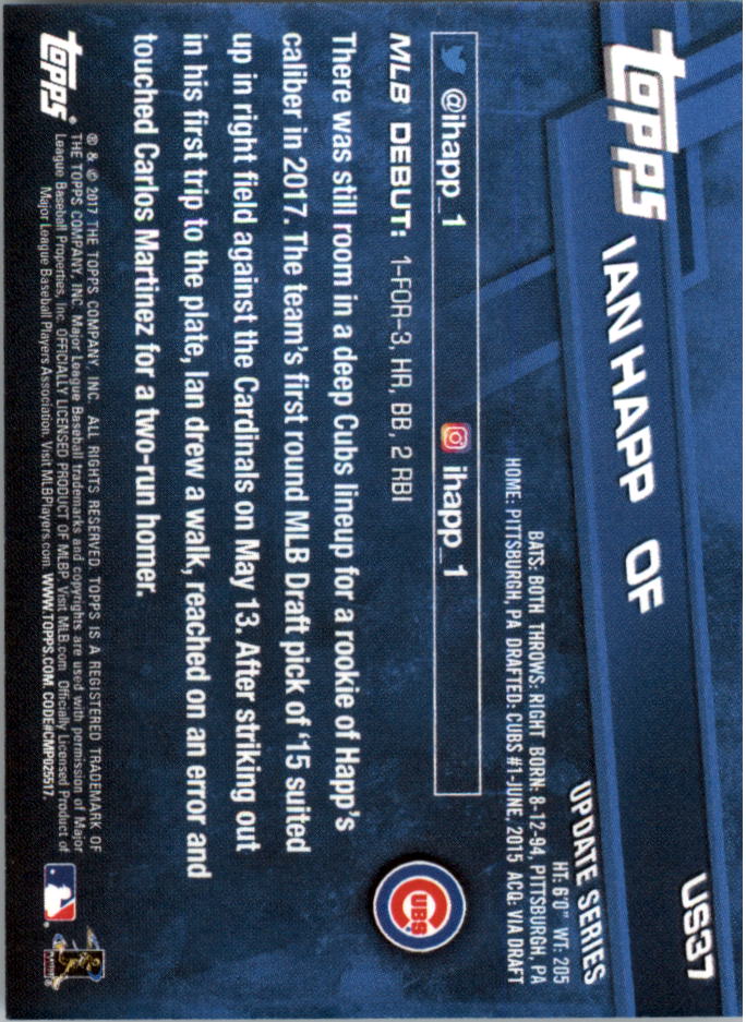 2017 Topps On Demand Mini Update Baseball US1-US100 YOU PICK - Picture 49 of 123